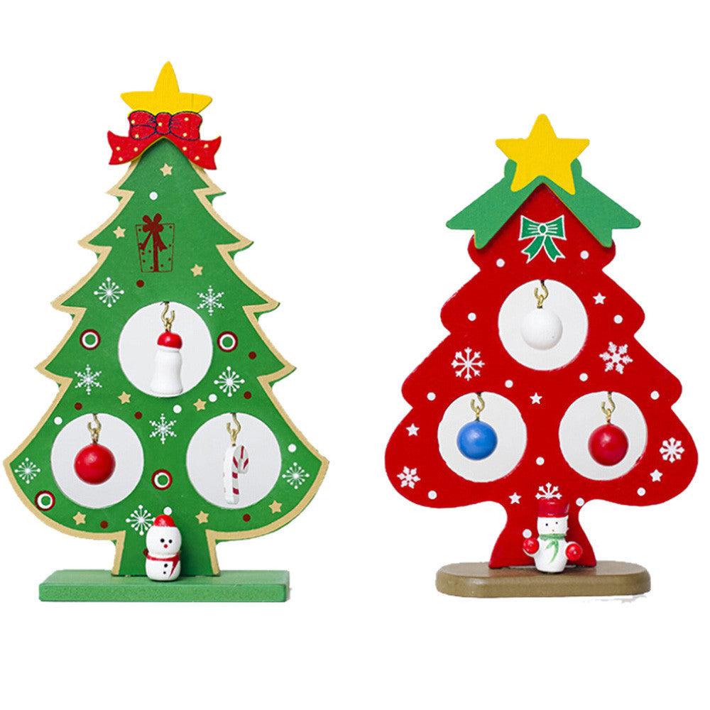 Christmas Tree Wooden Decoration